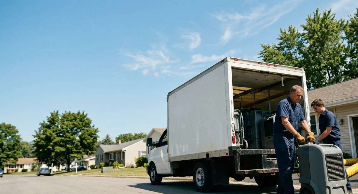 Water Damage Cleanup in Dundee, OH near me